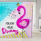 Rideau de douche Flamant rose multicolore 183x198 cm - miniature
