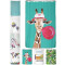 Rideau de douche Girafe giraffe bubble gum 120x180 cm - miniature