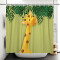 Rideau de douche Girafe style c 140x183 cm - miniature
