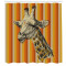 Rideau de douche Girafe multicolore 175x180 cm - miniature variant 1