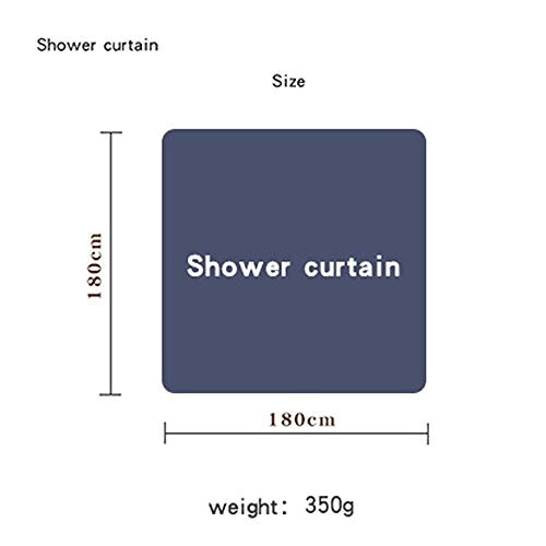 Rideau de douche Girafe 180x180 cm variant 1 