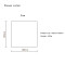 Rideau de douche Girafe 180x180 cm - miniature variant 1