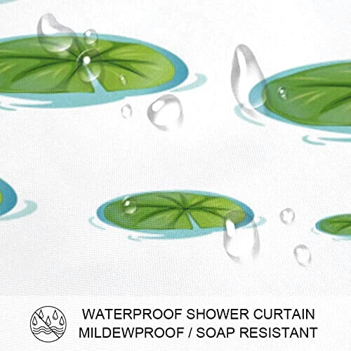 Rideau de douche Grenouille multicolore variant 1 