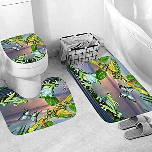 Rideau de douche Grenouille 180x180 cm variant 0 