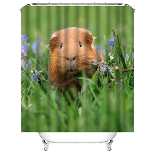 Rideau de douche Hamster couleur 120x180 cm variant 1 