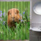 Rideau de douche Hamster couleur 120x180 cm - miniature variant 1