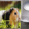 Rideau de douche Hamster couleur 120x180 cm - miniature variant 1
