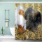 Rideau de douche Hamster couleur 120x180 cm - miniature