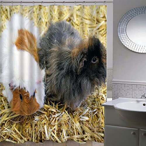 Rideau de douche Hamster couleur 120x180 cm variant 0 