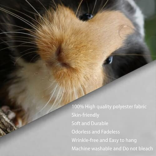 Rideau de douche Hamster couleur 180x200 cm variant 3 