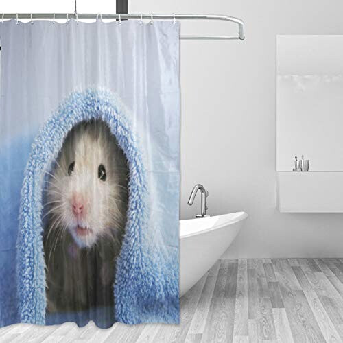 Rideau de douche Hamster 167x182 cm variant 0 