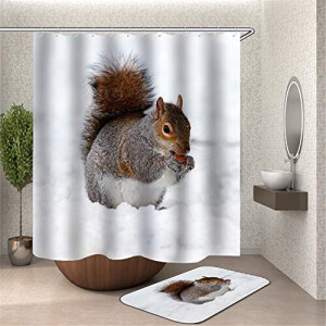 Rideau de douche Hamster 90x180 cm