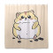 Rideau de douche Hamster multicolore 182x182 cm - miniature
