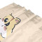 Rideau de douche Hamster multicolore 182x182 cm - miniature variant 3