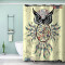 Rideau de douche Hibou couleur 120x180 cm - miniature variant 1