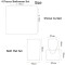 Rideau de douche Hibou 180x180 cm - miniature variant 5