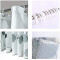 Rideau de douche Hippocampe 80x180 cm - miniature variant 2