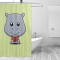 Rideau de douche Hippopotame 152x183 cm - miniature variant 2