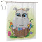 Rideau de douche Hippopotame 152x183 cm - miniature