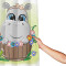 Rideau de douche Hippopotame 152x183 cm - miniature variant 3