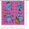 Rideau de douche Hippopotame multicolore 150x180 cm - miniature variant 5