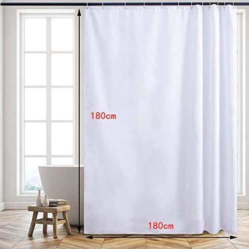 Rideau de douche Hippopotame 180x180 cm variant 0 