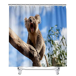 Rideau de douche Koala motif 90x180 cm