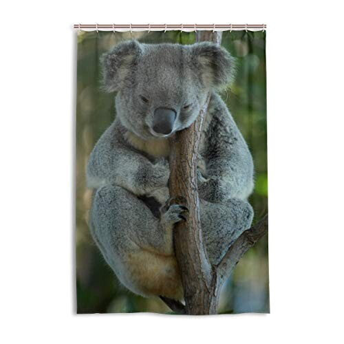 Rideau de douche Koala multicolore 122x183 cm