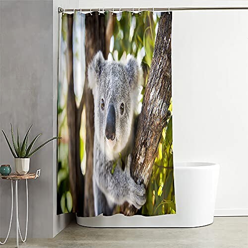 Rideau de douche Koala 90x180 cm variant 1 