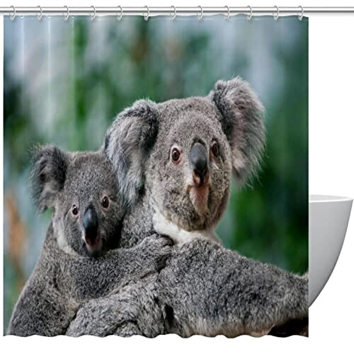 Rideau de douche Koala 152.4x182.88 cm