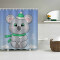 Rideau de douche Koala couleur 120x200 cm - miniature variant 3