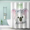Rideau de douche Koala couleur 120x180 cm - miniature variant 1