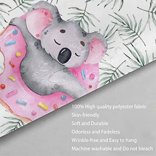Rideau de douche Koala couleur 120x180 cm variant 3 