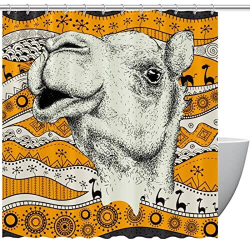 Rideau de douche Kangourou 182.9x182.9 cm