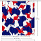 Rideau de douche Kangourou multicolore 183x183 cm - miniature variant 5