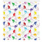 Rideau de douche Kangourou multicolore 175x180 cm - miniature variant 1