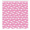 Rideau de douche Kangourou rose et blanc 175x200 cm - miniature variant 1