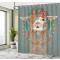 Rideau de douche Lama multicolore 175x200 cm - miniature variant 2