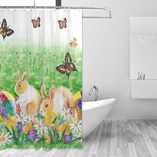 Rideau de douche Lapin 150x180 cm variant 0 