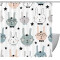 Rideau de douche Lapin multicolore 152.4x182.9 cm - miniature