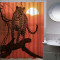 Rideau de douche Léopard couleur 120x200 cm - miniature