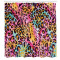 Rideau de douche Léopard multicolore 175x200 cm - miniature variant 1