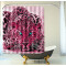 Rideau de douche Léopard 180x200 cm - miniature