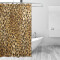 Rideau de douche Léopard multicolore 182.9x182.9 cm - miniature variant 1