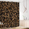 Rideau de douche Léopard imprimé 80x180 cm - miniature variant 2