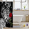 Rideau de douche Léopard multi 183x183 cm - miniature variant 2