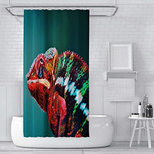 Rideau de douche Lézard 180x200 cm variant 2 