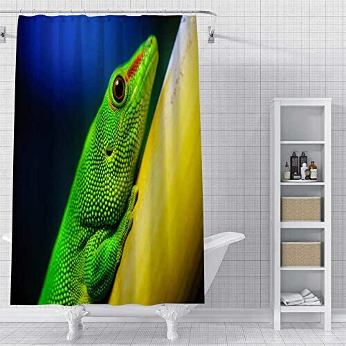 Rideau de douche Lézard 180x200 cm