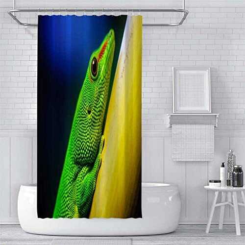 Rideau de douche Lézard 180x200 cm variant 2 