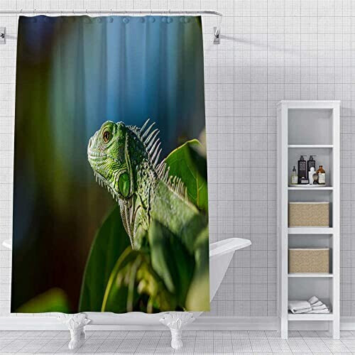Rideau de douche Lézard 180x220 cm